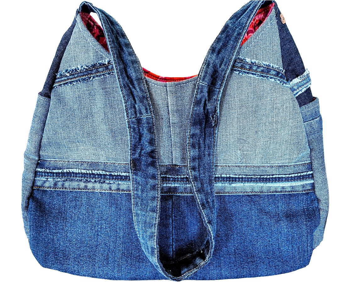 Reworked Levi's Denim - Shoulder Bag + Pouch