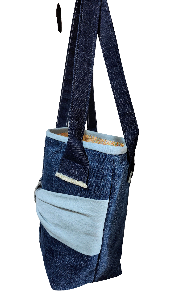 Cute Denim Bow Tote