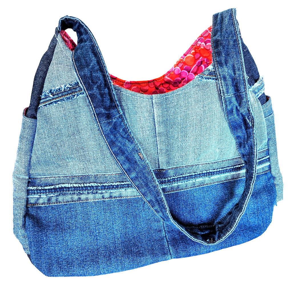 Reworked Levi's Denim - Shoulder Bag + Pouch