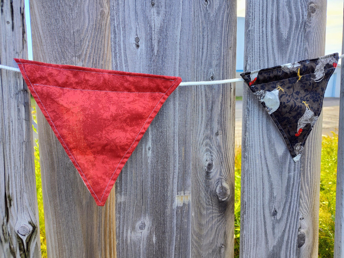 Farmhouse Country Kitchen Rooster Bunting