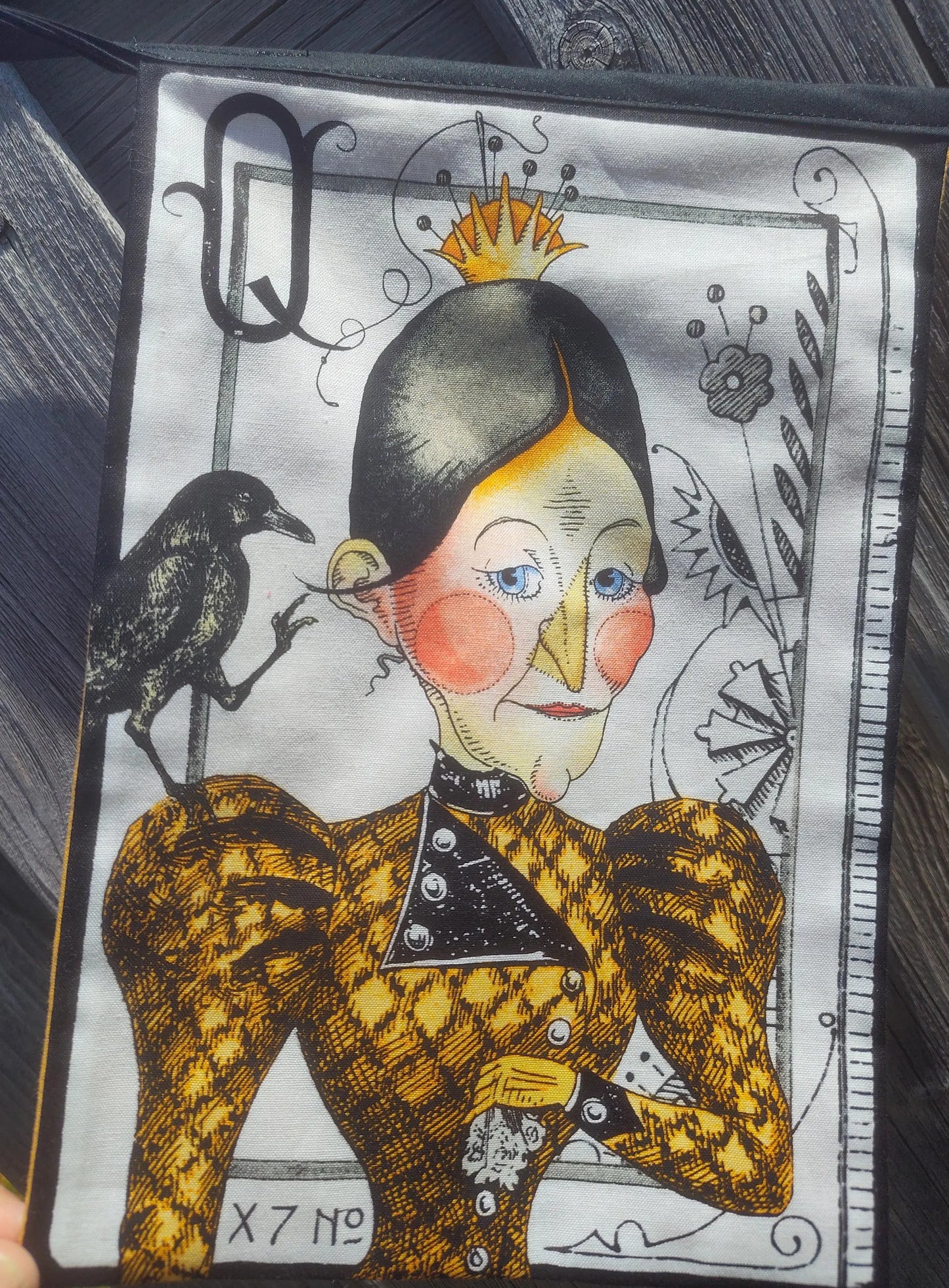 Halloween Queens Bunting - Spooky Party Decoration - Playing Card Theme