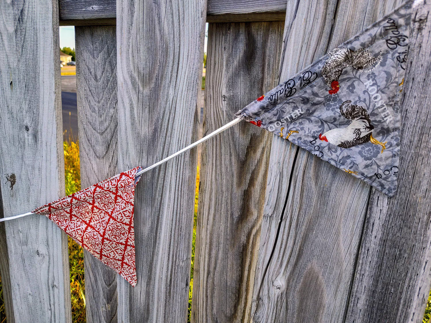 Farmhouse Country Kitchen Rooster Bunting
