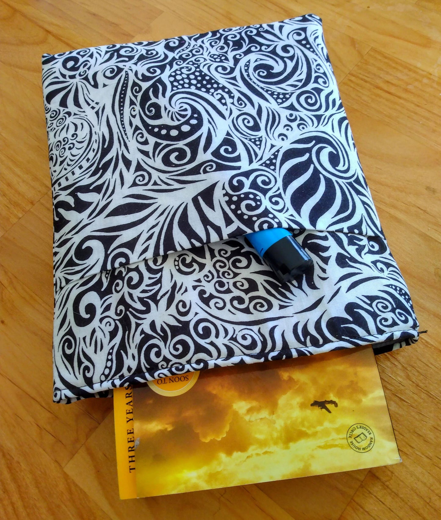 Tribal Padded Book Sleeve with Pocket: Tablet, eReader, Kindle Case